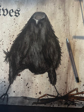 Load image into Gallery viewer, Serious Crow Laptop Pad.