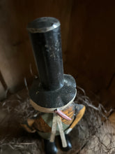 Load image into Gallery viewer, Metal Snowman Orange and Green
