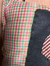 Load image into Gallery viewer, Grungy Candy Cane Pillow