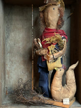 Load image into Gallery viewer, Farmer Otis Doll on Stand