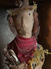 Load image into Gallery viewer, Farmer Otis Doll on Stand