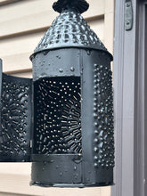 Load image into Gallery viewer, Punched Tin Revere Lanterns