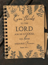 Load image into Gallery viewer, Give Thanks Note book