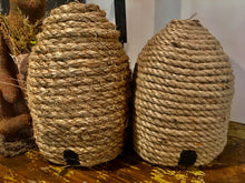 Load image into Gallery viewer, Bee Skep Primitive Decor