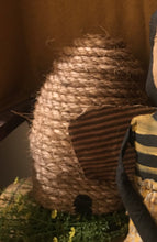 Load image into Gallery viewer, Bee Skep Primitive Decor