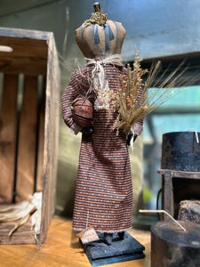 Pumpkin Doll on stand