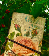 Load image into Gallery viewer, Vintage Cabbage Rose Journal