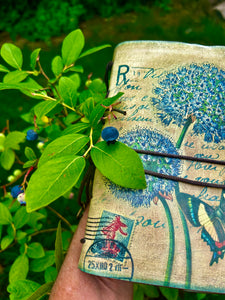 Vintage Blue Lace Journal