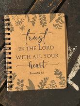 Load image into Gallery viewer, Trust in the Lord Scripture Notebook