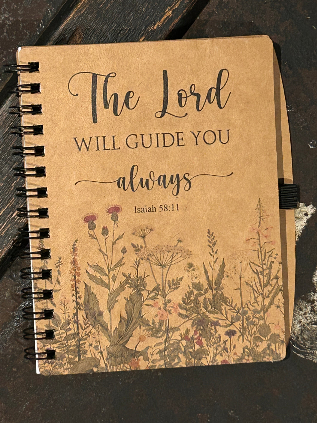 The Lord Will Scripture Note book