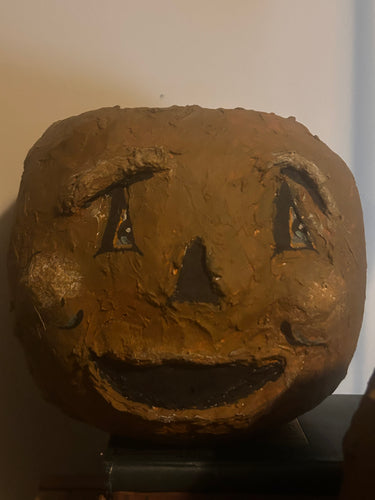 Paper Mache' Pumpkin