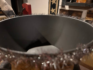 Paper Mache' Pumpkin Bowl
