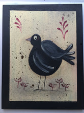 Load image into Gallery viewer, Yet, God feeds them&quot; Raven Folk Art